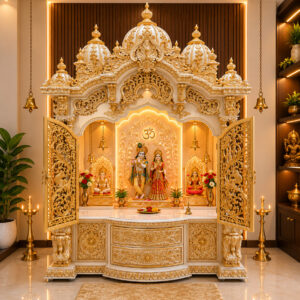 Modern Design Hindu Prayer Cabinet for Home