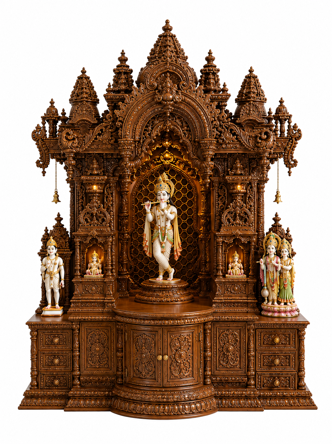 Big BAPS Shri Swaminarayan Mandir for Satsang Halls