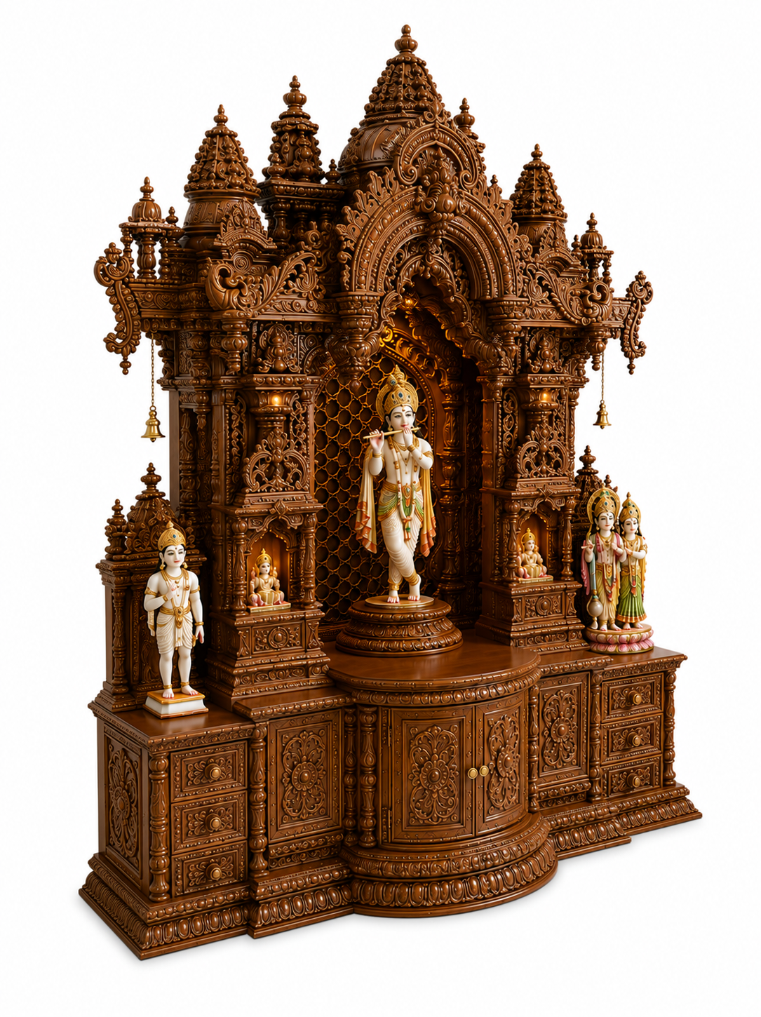 Big BAPS Shri Swaminarayan Mandir for Satsang Halls