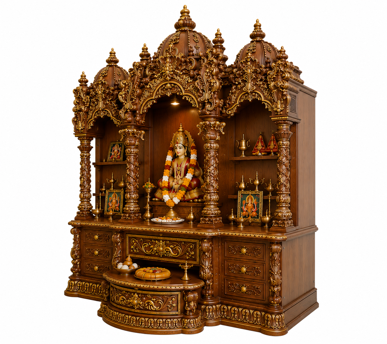 Big BAPS Shri Swaminarayan Mandir for Satsang Halls