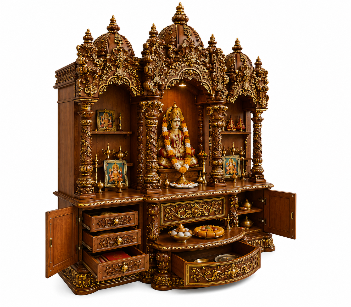 Big BAPS Shri Swaminarayan Mandir for Satsang Halls