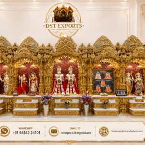 Grand Golden Hindu Temple for Swaminarayan Sanstha Mandir
