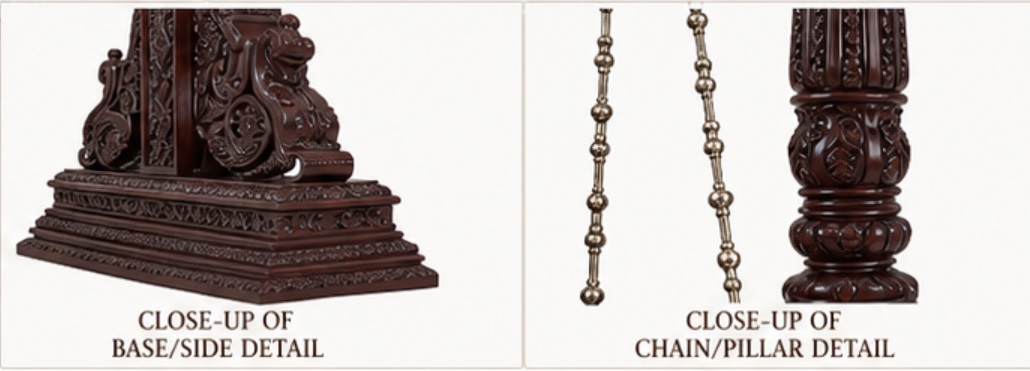 Divine Design Hindu Shrine Mandir for Home
