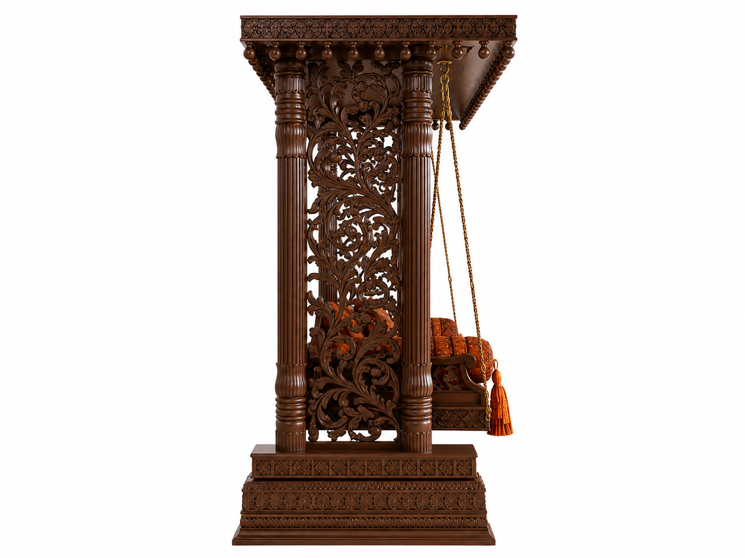 Maharaja Style Floor Standing Swing Jhula for Home