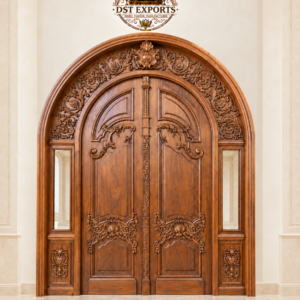 Luxury Handcarved Teak Wood Main Door For Home